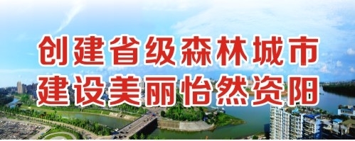 大鸡巴操逼动态视频创建省级森林城市 建设美丽怡然资阳